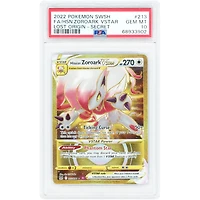 Hisuian Zoroark VSTAR 2022 Pokemon Lost Origin Secret Rare #213 PSA Authenticated 10 Card