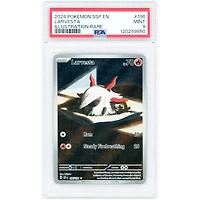 Larvesta 2024 Pokemon Surging Sparks Illustration Rare #196 PSA Authenticated 9 Card