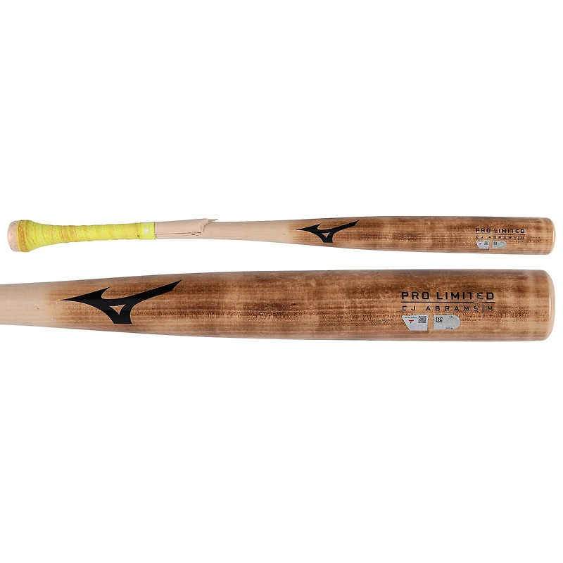 CJ Abrams Washington Nationals Game-Used Tan Mizuno Broken Bat vs. San Francisco Giants on April 17, 2026 - Single