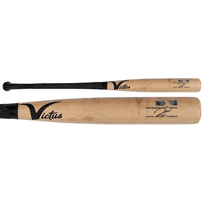 James Wood Washington Nationals Game-Used Tan Victus Broken Bat vs. Pittsburgh Pirates on April 15, 2026