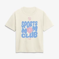 Women's Cream Milwaukee Brewers Sports Mom Club T-Shirt