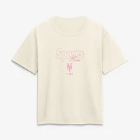 Women's Cream New York Mets Sports Mom T-Shirt