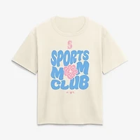Women's Cream Seattle Mariners Sports Mom Club T-Shirt