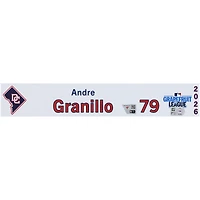 Andre Granillo Washington Nationals Player-Issued #79 Nameplate from 2026 MLB Spring Training