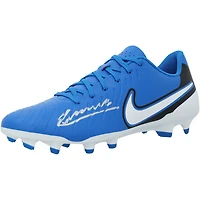 Andres Iniesta Barcelona Autographed Blue Nike Soccer Cleat