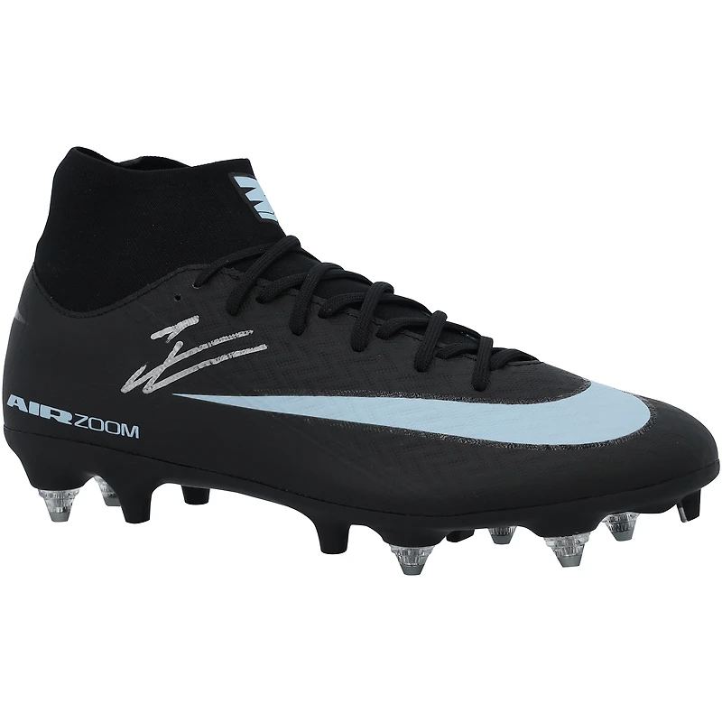 Warren Zaïre-Emery Paris Saint-Germain Autographed Black Nike Mercurial Soccer Cleat