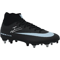 Warren Zaïre-Emery Paris Saint-Germain Autographed Black Nike Mercurial Soccer Cleat