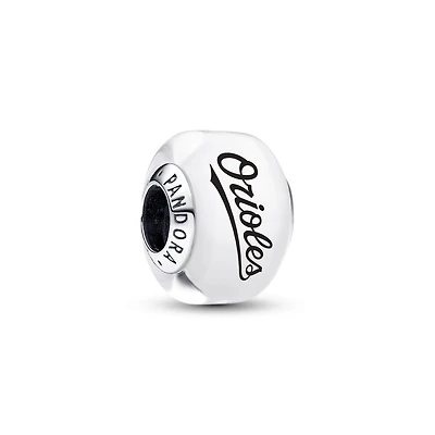 Pandora Baltimore Orioles Glass Murano Charm
