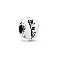 Pandora Chicago White Sox Glass Murano Charm