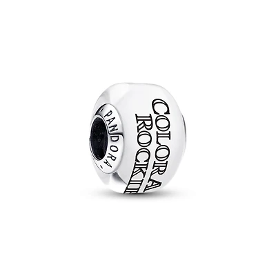 Pandora Colorado Rockies Glass Murano Charm
