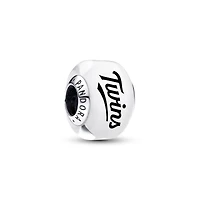 Pandora Minnesota Twins Glass Murano Charm