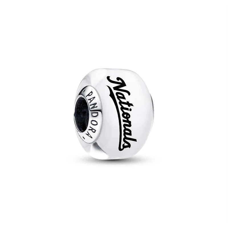 Pandora Washington Nationals Glass Murano Charm