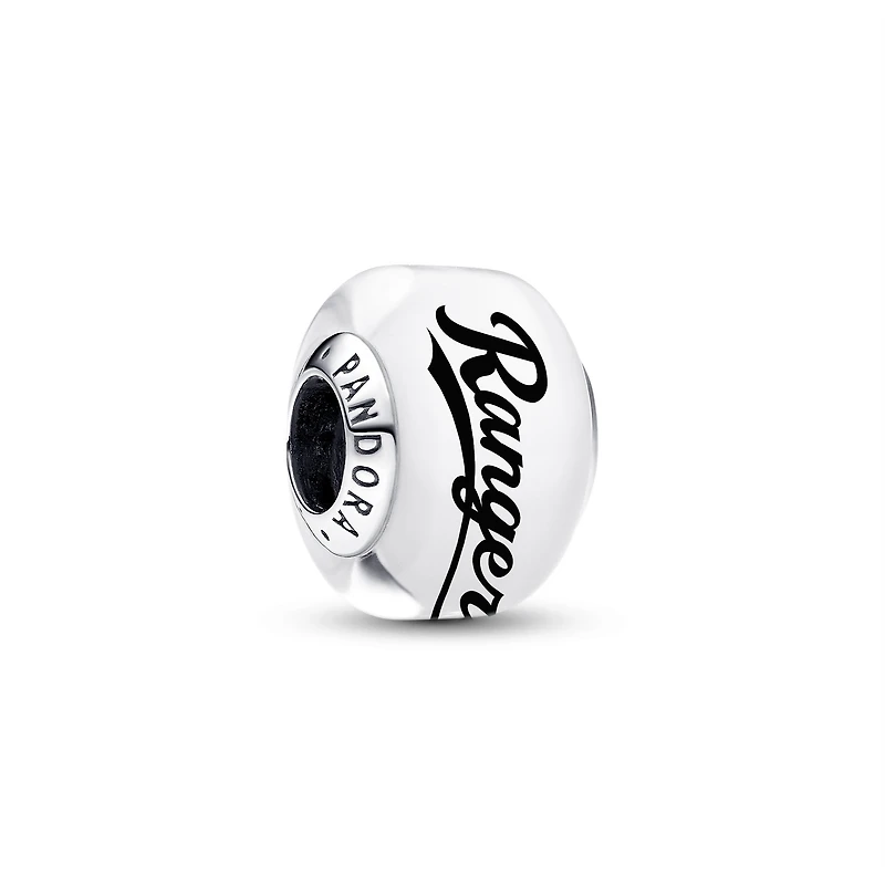 Pandora Texas Rangers Glass Murano Charm