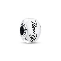 Pandora New York Yankees Glass Murano Charm