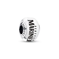 Pandora Seattle Mariners Glass Murano Charm