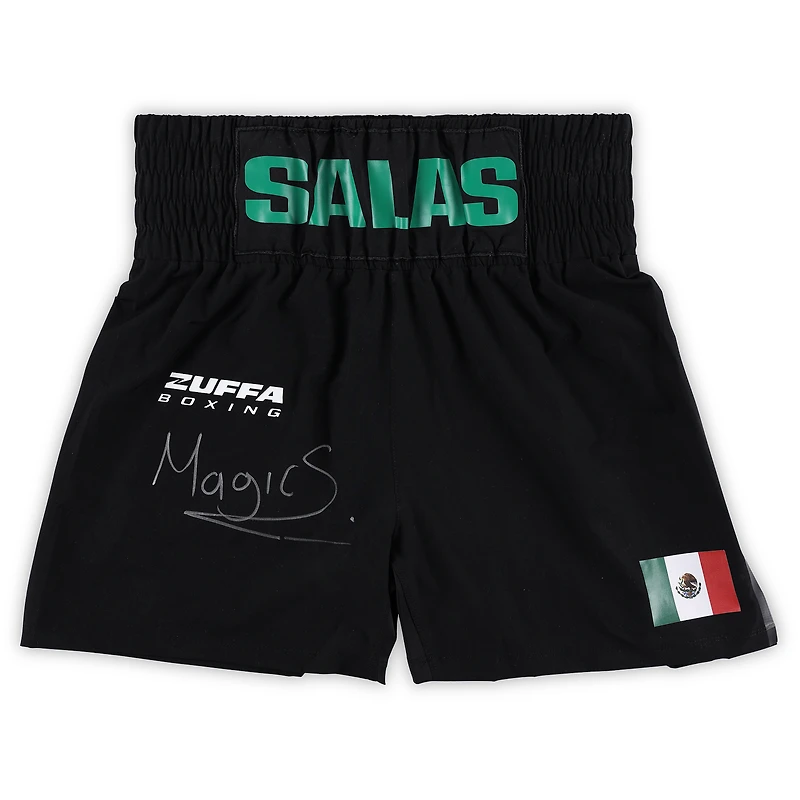Ricardo Adan Salas Rodriguez Zuffa Boxing 04 Autographed Bout-Worn Shorts