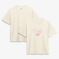 Women's  Cream San Francisco 49ers Sports Mom T-Shirt