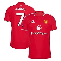 Men's adidas Mason Mount Red Manchester United 2026/27 Home Authentic Jersey