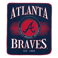 Pegasus Atlanta Braves Spotlight Arch 60" x 70" Ultra Soft Throw Blanket