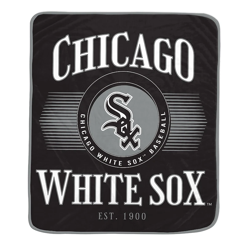 Pegasus Chicago White Sox Spotlight Arch 60" x 70" Ultra Soft Throw Blanket