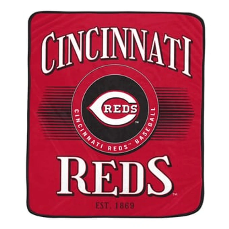Pegasus Cincinnati Reds Spotlight Arch 60" x 70" Ultra Soft Throw Blanket