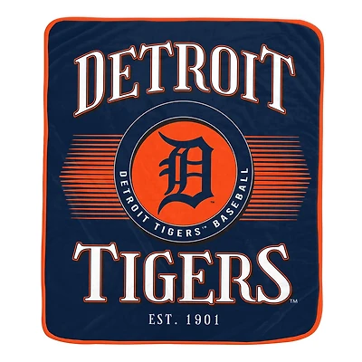 Pegasus Detroit Tigers Spotlight Arch 60" x 70" Ultra Soft Throw Blanket