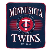 Pegasus Minnesota Twins Spotlight Arch 60" x 70" Ultra Soft Throw Blanket