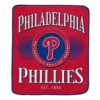 Pegasus Philadelphia Phillies Spotlight Arch 60" x 70" Ultra Soft Throw Blanket