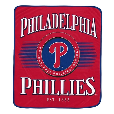 Pegasus Philadelphia Phillies Spotlight Arch 60" x 70" Ultra Soft Throw Blanket