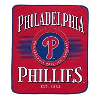 Pegasus Philadelphia Phillies Spotlight Arch 60" x 70" Ultra Soft Throw Blanket