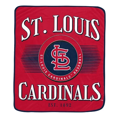 Pegasus St. Louis Cardinals Spotlight Arch 60" x 70" Ultra Soft Throw Blanket