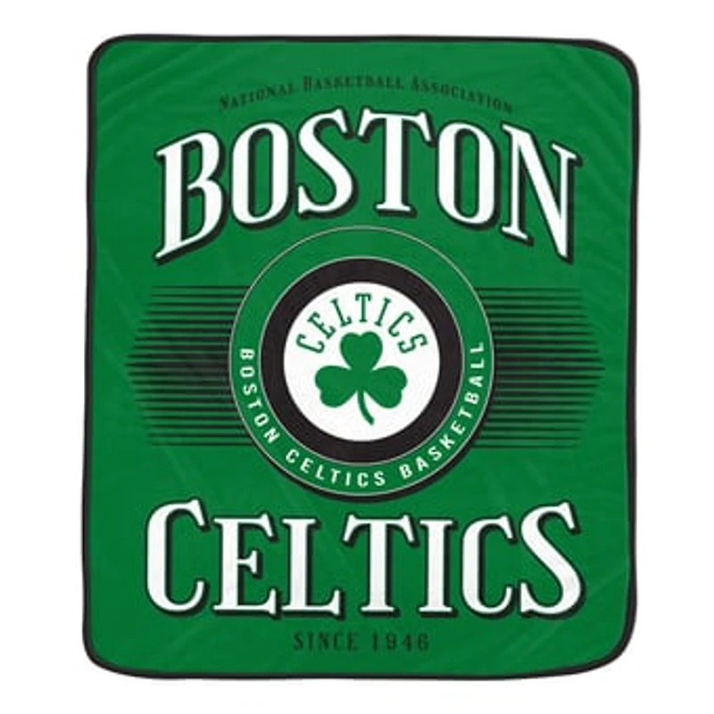 Pegasus Boston Celtics Spotlight Arch 60" x 70" Ultra Soft Throw Blanket
