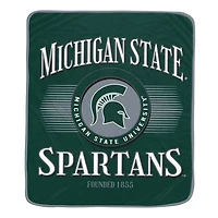 Pegasus Michigan State Spartans Spotlight Arch 60" x 70" Ultra Soft Throw Blanket