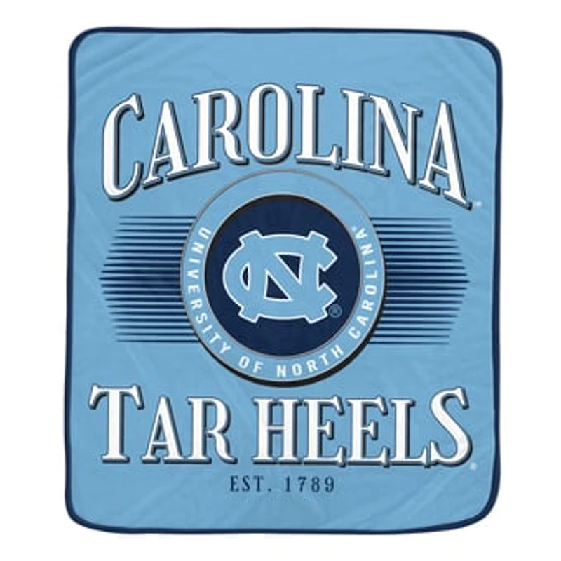 Pegasus North Carolina Tar Heels Spotlight Arch 60" x 70" Ultra Soft Throw Blanket