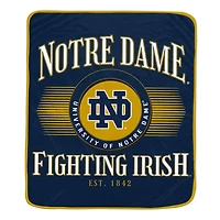 Pegasus Notre Dame Fighting Irish Spotlight Arch 60" x 70" Ultra Soft Throw Blanket