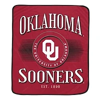 Pegasus Oklahoma Sooners Spotlight Arch 60" x 70" Ultra Soft Throw Blanket