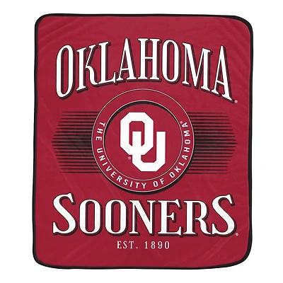 Pegasus Oklahoma Sooners Spotlight Arch 60" x 70" Ultra Soft Throw Blanket