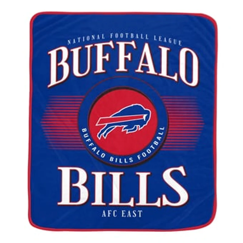 Pegasus Buffalo Bills Spotlight Arch 60" x 70" Ultra Soft Throw Blanket