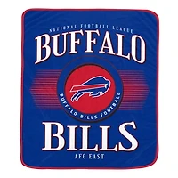 Pegasus Buffalo Bills Spotlight Arch 60" x 70" Ultra Soft Throw Blanket