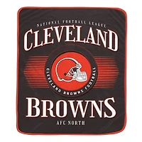 Pegasus Cleveland Browns Spotlight Arch 60" x 70" Ultra Soft Throw Blanket