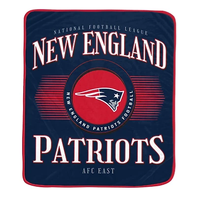 Pegasus New England Patriots Spotlight Arch 60" x 70" Ultra Soft Throw Blanket