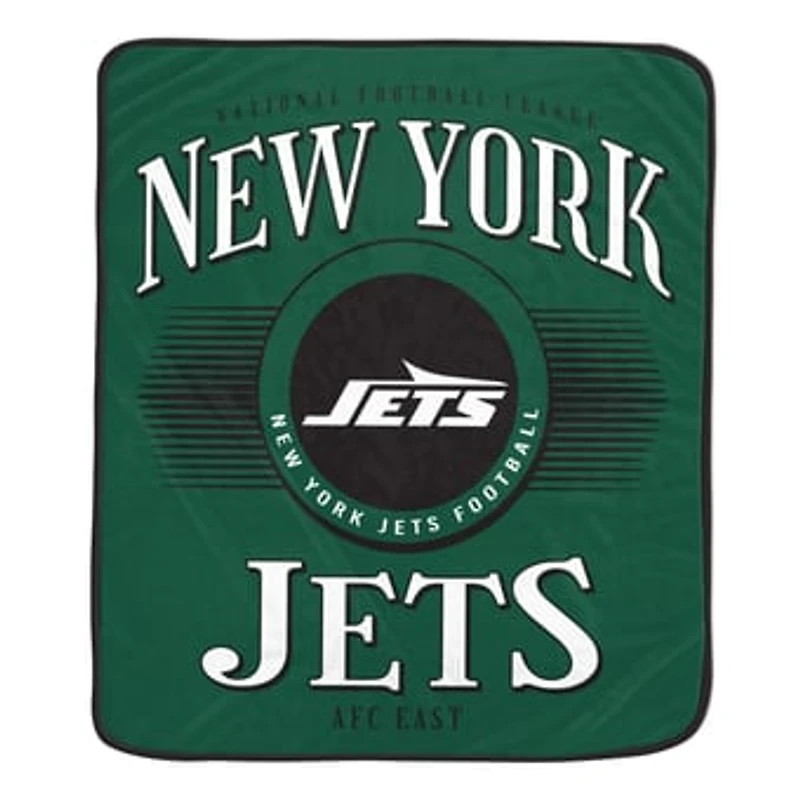 Pegasus New York Jets Spotlight Arch 60" x 70" Ultra Soft Throw Blanket