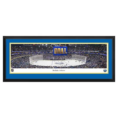 Buffalo Sabres 2026 Stanley Cup Playoffs 44'' x 18'' Deluxe Frame Panoramic