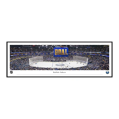 Buffalo Sabres 2026 Stanley Cup Playoffs 40.25'' x 13.75'' Standard Frame Panoramic
