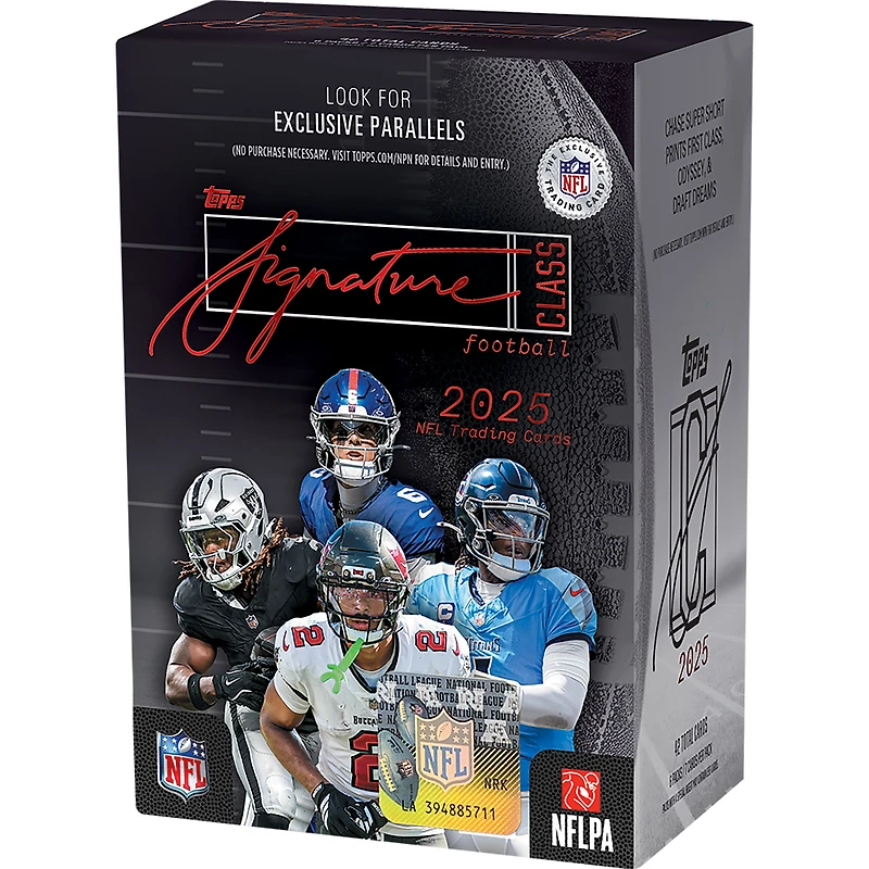 2025 Topps Signature Class Football Factory Sealed Value Box