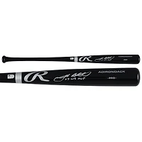 Josh Beckett Florida Marlins Autographed Black Rawlings Pro Bat with "03 WS MVP" Inscription