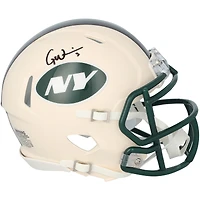 Garrett Wilson New York Jets Autographed Riddell Retro Speed Mini Helmet