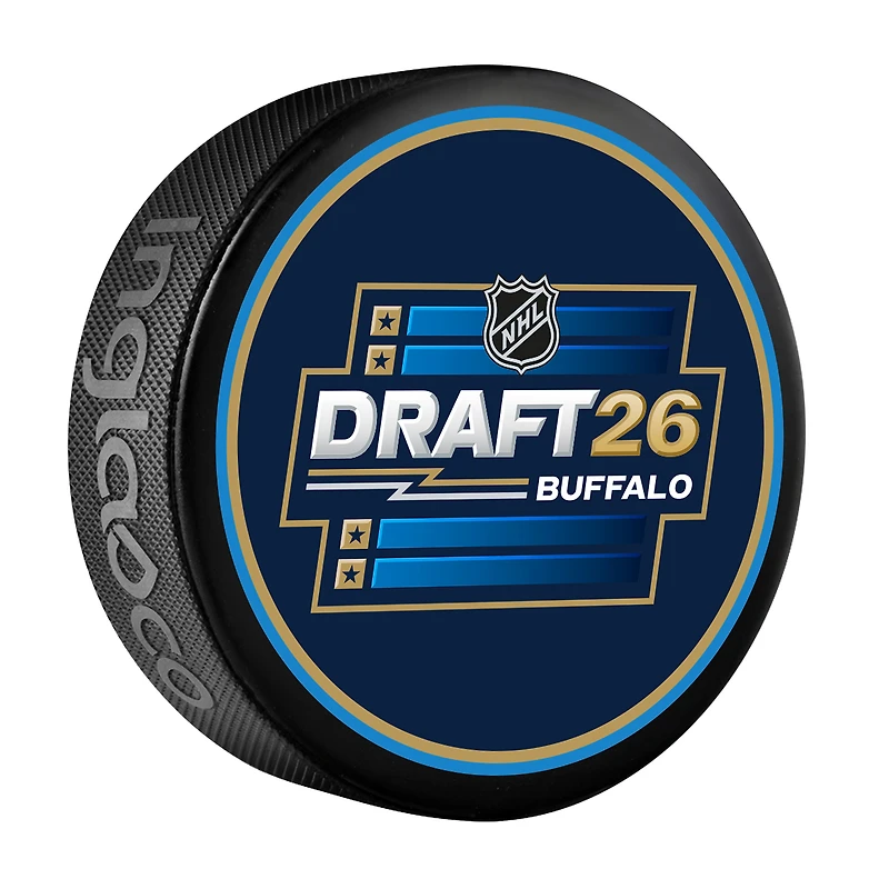 2026 NHL Draft Inglasco Logo Hockey Puck
