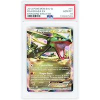 Rayquaza EX 2012 Pokemon Dragons Exalted Ultra Rare #85 PSA Authenticated 10 Card