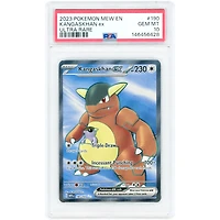 Kangaskhan EX 2023 Pokemon 151 Ultra Rare #190 PSA Authenticated 10 Card